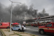 Kings Plaza fire - Massive blaze and explosions rip through New York shopping centre car park leaving 21 injured | The Sun... 