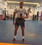 showing off shredded body in gym | The Irish Sun McGregor hints he has married Dee Devlin before showing off shredded body in gym