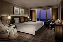 David Beckham poses up a storm as he models for London themed hotel he helped design in Macao, China | The Irish Sun David... 