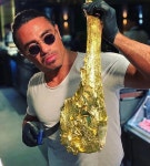 Salt Bae left stunned as Nusr-Et London diners tip him with a... Salt Bae left stunned as Nusr-Et London diners tip him with a...