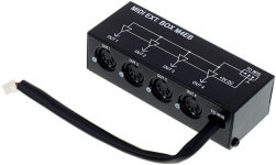 G Lab M4EB Midi Extension Box - Thomann Ireland G Lab M4EB Midi Extension Box