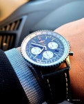 추울때는 역시 가죽스트랩이죠~^^(feat.Navitimer B01) - Breitling - TIMEFORUM