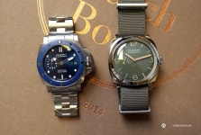 [스캔데이] 블루 앤 그린 (PAM 1068 & 995) - Panerai - TIMEFORUM
