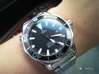 어제 폭우를 뚫고 운전하는길에 찍어본 2264.50입니다 ㅎㅎ - Omega - TIMEFORUM