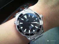 어제 폭우를 뚫고 운전하는길에 찍어본 2264.50입니다 ㅎㅎ - Omega - TIMEFORUM
