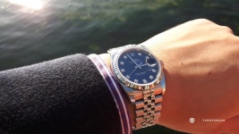 [득템] Oyster Perpetual DateJust 36 116234 10P (DJ 116234 10P- Blue Dial) - Rolex - TIMEFORUM