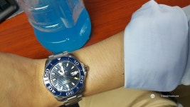 실내낚시터에서, 아쿠아 야광과 함께 대물 손맛!! - TAG Heuer - TIMEFORUM