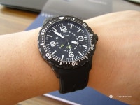 캬~ 드뎌 하양 실리콘 스트랩 장착입니다 (Sinn 857 S UTC) - German Brand - TIMEFORUM