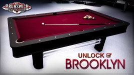 Unlock Brooklyn achievement in Brunswick Pro Billiards