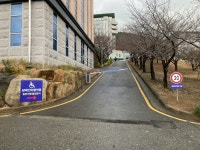대학본부 앞 광장 출입을 위한 24호관 측면 도로 차단기 설치알림 | 축구·스포츠산업학과