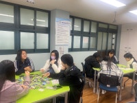 고교별 학과 전공체험(덕문고등학교) : 그림카드 체험활동 | 상담·임상심리학과