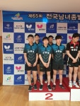 군정소식 > 의령소식 > 보도자료 > 제65회 전국남녀종별 탁구 선수권 대회 의령중학교 탁구부 명문으로 부상 | 의령군청