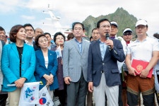 (글보기)제71주년 광복절 울릉도 독도 태권도 퍼포먼스 행사 본행사 | 군정활동 | 소통 365 | 울릉군농업기술센터