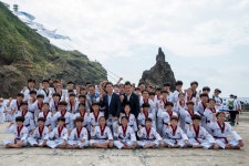 (글보기)제71주년 광복절 울릉도 독도 태권도 퍼포먼스 행사 본행사 | 군정활동 | 소통 365 | 울릉군농업기술센터