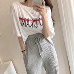 [레이온찰랑찰랑보들핏♥] 드라마 오프숄더 루즈핏 반팔 티셔츠 [H0386]1개만 사도 무료배송 ♡ 유니크온 ♡  [레이온찰랑찰랑보들핏... 