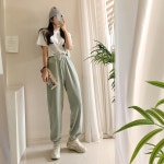 클로이 코듀로이 밴딩 조거트레이닝팬츠 [H1950]1개만 사도 무료배송 ♡ 유니크온 ♡ 클로이 코듀로이 밴딩 조거트레이닝팬츠 [H1950]
