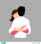 hug illustration vector file vector Design download – Urbanbrush: illustration vectors
