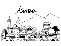 대한민국 스케치 - 어반브러시