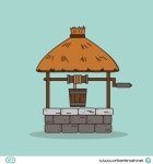 우물 일러스트 ai 무료다운로드 free well vector - 어반브러시