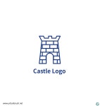 성 로고 일러스트 백터 ai 다운로드 castel logo image - 어반브러시