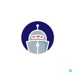 깡통로봇 로고 일러스트 백터 ai 다운로드 download can robot logo - 어반브러시