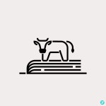 황소 농장 일러스트 백터 ai 다운로드 Download bull cow farm vector - 어반브러시
