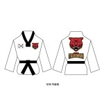 Red tiger taekwondo logo illustration ai download download red tiger taekwondo logo - urban brush