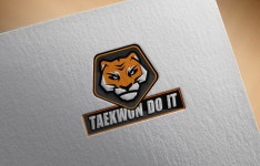 태권도 잇 태권도 로고 호랑이 일러스트 ai 다운로드 download Taekwon Do It logo vector - 어반브러시