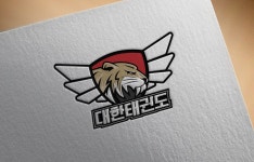 대한 태권도 로고 일러스트 ai 다운로드 download Korea Taekwondo Logo - 어반브러시