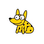개구장이 강아지 일러스트 ai 다운로드 download naughty puppy vector - 어반브러시