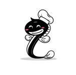 장어 요리사 캐릭터 일러스트 ai 다운로드 download Eel Chef Character Vector - 어반브러시