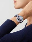 Lady Arpels Lune Féerique watch White gold, Aventurine, Diamond, Mother-of-pearl, Sapphire, Turquoise - Van Cleef & Arpels Lady... 