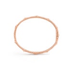 Bracelet Perlée sweet trèfles, très petit modèle Or rose 750/1000, Diamant - Van Cleef & Arpels