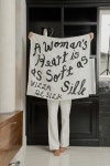 [빌라드실크]A womans silk scarf (maxi) - saki limited edition [W CONCEPT]