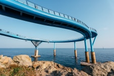 부산 관광 아카이브 > 청사포다릿돌전망대-2 BUSAN TOURISM ARCHIVE | 부산 관광 아카이브: 공식 관광 사진, 자료, 이미지, 영상, 문서 자료... 