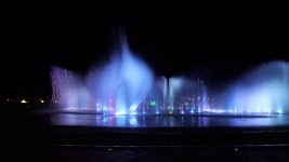 부산 관광 아카이브 > 다대포 음악분수 전경 BUSAN TOURISM ARCHIVE | 부산 관광 아카이브: 공식 관광 사진, 자료, 이미지, 영상, 문서 자료