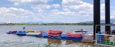 낙동강에서 즐기는 최상의 수상 레포츠! 화명수상레포츠타운... 수상 레포츠! 화명수상레포츠타운: 추천여행 : 체험·해양 : 체험·해양... 