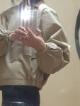 카라부문의 덧대어진 가죽이 멋스럽기도 하지만 그부분만 금세 낡거나 오염되서 관리하 REVIEW - 비바문