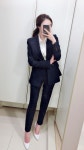 162/42/S사이즈구매했어용 사진첨부합니당 원단이 도톰해서 겨울에... VIVARUBY 162/42/S사이즈구매했어용 사진첨부합니당 원단이 도톰해서... 