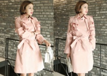 생각보다 큼지막해서 놀랐지만 허리쫄라매니 괜차나요. 봄되면... 허리쫄라매니 괜차나요. 봄되면 항상 트렌치입게되는데고객 리얼리뷰... 