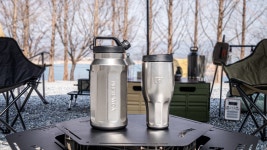 [텀블러의 혁신] 텀블러와 보온병의 기술이 융합된 하이브리드 캡 장착! by 주식회사 지앤지비 | wadiz [텀블러의 혁신] 텀블러와 보온병의... 