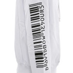 19S/S 이놈어닛 바코드 보위 화이트 후드티 - 워드로브 WARDROBE [워드로브]