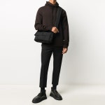 22S/S 보테가베네타 패딩 테크 블랙 카세트백 - 워드로브 22S/S 보테가베네타 패딩 테크 블랙 카세트백