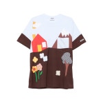 [Moschino] T-shirts Short Sleeve FW25 5241 A0730 3888 - 워드로브 [Moschino] T-shirts Short Sleeve FW25 5241 A0730 3888