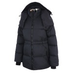 23S/S 버버리 BROADWAS 디테처블 여성 블랙 패딩 자켓 - 워드로브 23S/S 버버리 BROADWAS 디테처블 여성 블랙 패딩 자켓