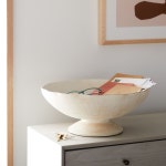 west elm 러스틱 센터피스 세라믹 베이스