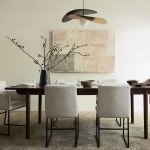 케이라코산업 | west elm 케이라 확장형 식탁(쿨 월넛)