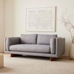 west elm 앤톤 3인 소파（그레이）