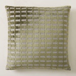 west elm 컷 벨벳 아치웨이 쿠션커버_20X20(다크 올리브)