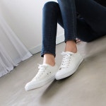 웨스트스타일 [쿠루] 여성 2.5cm 캔버스 스니커즈 G3261
